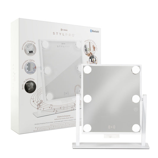 STYLPRO Glam & Groove Hollywood Vanity Music Mirror